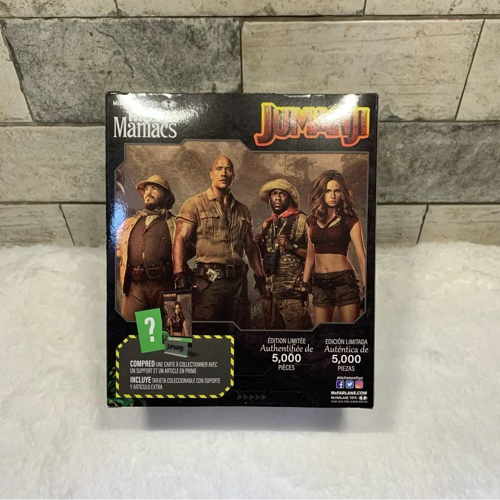 McFarlane Toys - Movie Maniacs Ruby Roundhouse (Jumanji) 6in Posed Figure - Picture 3 of 14